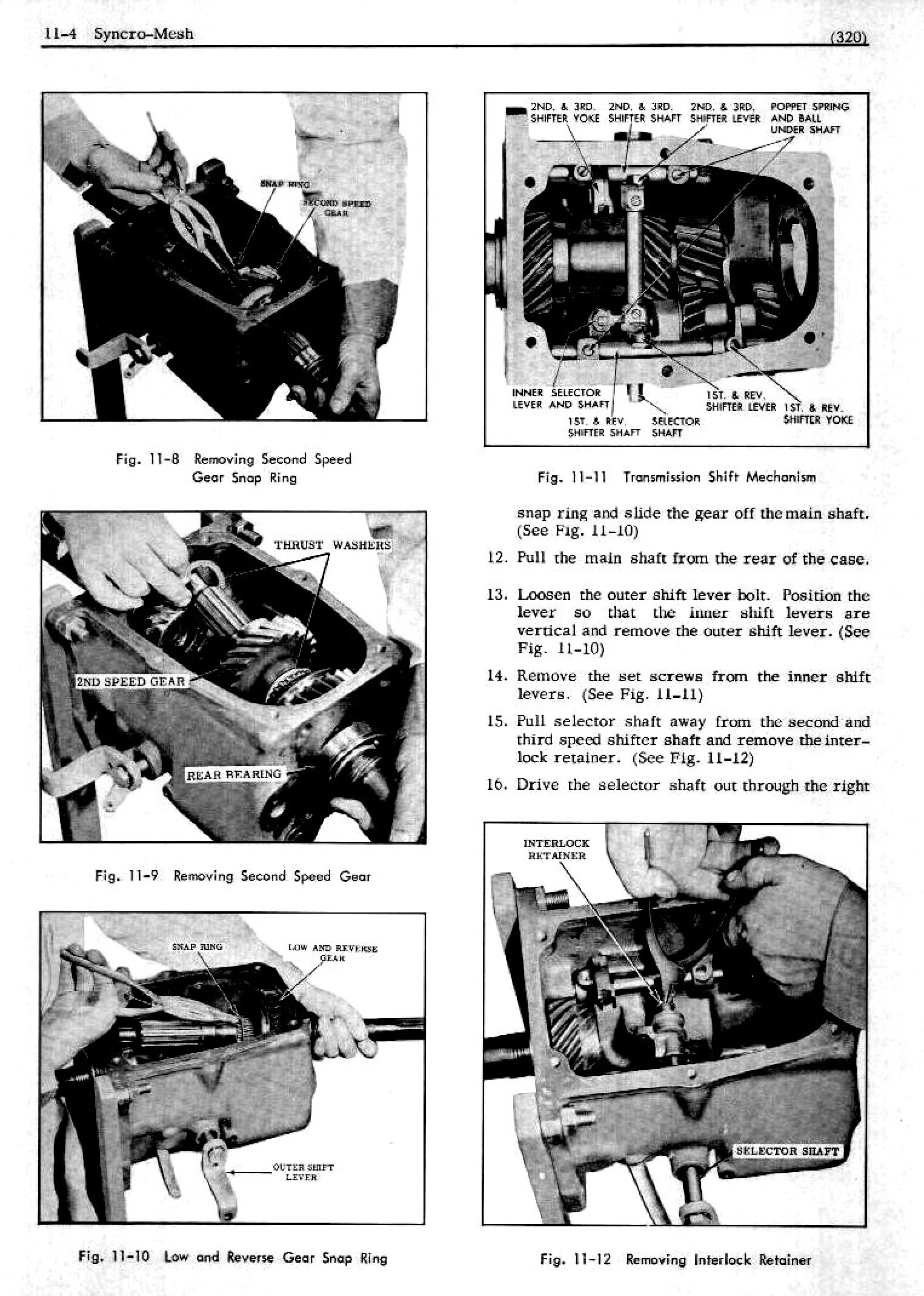1958 Oldsmobile Shop Manual SynchroMesh Page 4 of 14